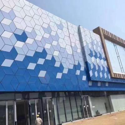 China Sleek Aluminum Curtain Wall Commercial Building With Excellent Thermal Insulation for sale