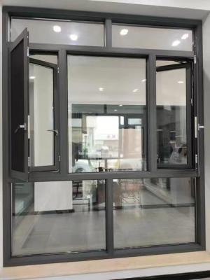 Κίνα Powder Sprayed Aluminum Casement Windows Color Customized προς πώληση