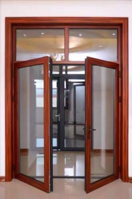 China Stylish Aluminium Doors Weather Resistant Custom Aluminum Glass Sliding Doors for sale