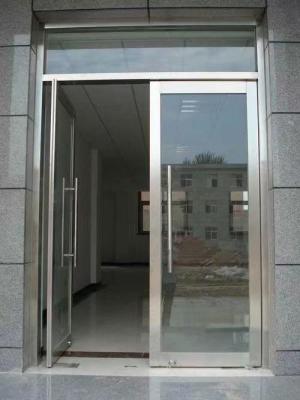 China Soundproof Kitchen Swing Glass Door Weather Resistant Aluminium Swing Door for sale