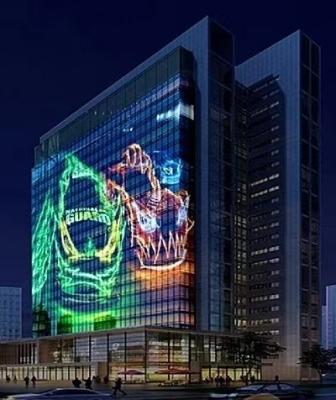 Cina Percorso interno e esterno a LED Video Wall Controllo dell'app per smartphone Percorso LED trasparente in vendita