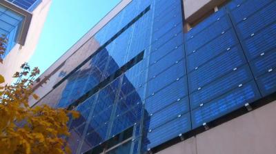 China Weather Resistant Solar Photovoltaic Glass Facade For Enhanced Solar Power Generation for sale