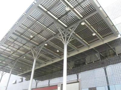 China Custom Glass Curtain Walls System For Sustainable Energy Generation for sale