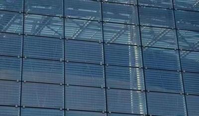 China Easy Install Solar Photovoltaic Glass Curtain Wall Size Customized for sale