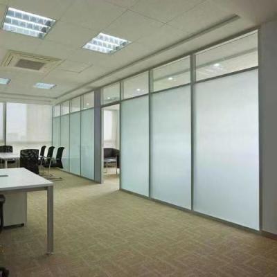 China Contemporary Glass Partition System Custom Modern Design for Interior Privacy Solutions for sale