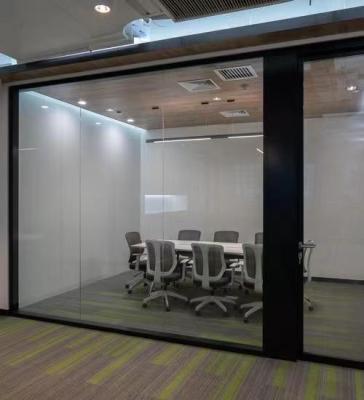 China Customisable Modern Glass Partition Walls Height Color Flexible for Stylish Indoor Spaces for sale