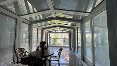 China Durability Aluminum Glass House Offering Superior Weather Resistance for a Crystal Clear Living Experience for sale