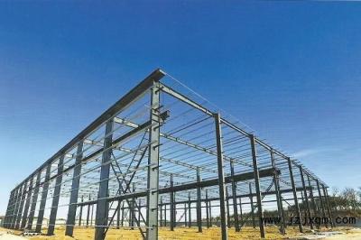 China Strong Engineering Steel Construction Architecture Modern Building Steel Structure for sale