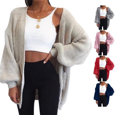 China Custom Logo Women's White Mohair Designer Knitted Cardigan Sweaters Autumn Windproof Women's Plain Long For Ladies 2021 Women for sale