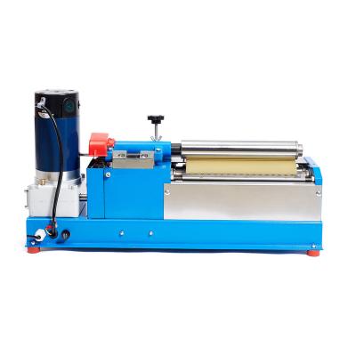 China Hot Sale 28cm White Top Stick Gluing Machine Food Soft Slat Sticking Machine Gluing Machines Emptier for sale