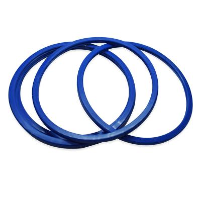 China Blue PU Rubber Seal Excavator ROI 60 Rotary Seal Ring for sale