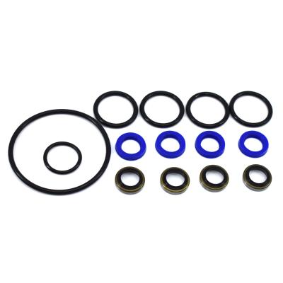 China Rubber Black EX200-1 Pilot Valve Lever Valve Seal Kit For HITACHI for sale