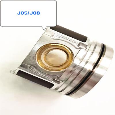 China Máquina escavadora Engine Parts Piston para J05 08 à venda