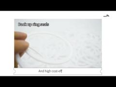 brt white hydraulic ptfe gasket backup ring for oil gasket seal construction works
