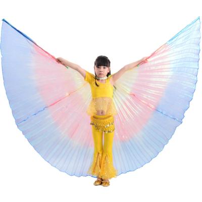 China High Quality Bestdance Rainbow&Butterfly Isis Wings For Children Mixed Belly Dance Sets Place for sale