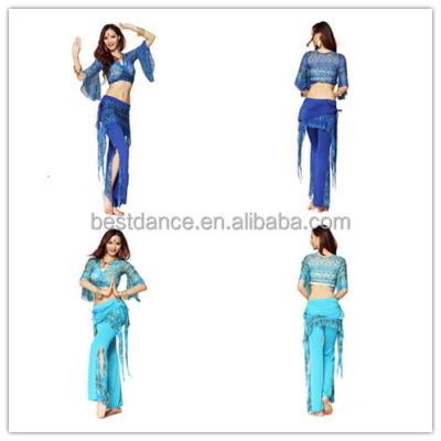 China BestDance India Belly Dance Costume Wear Women Sets Belly Dancing Equipment Wear Sets for sale