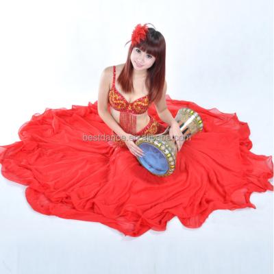 China BestDance Belly Dancer Belly Dancer Dancing Full Circle Skirt Dress The Long Skirt Tribal Women Dancing for sale