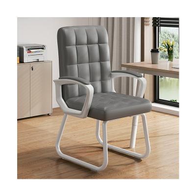 China Black Brown PU Leather Office Chair and Lift Swivel Mesh Computer Chair PC Chair for Company for sale