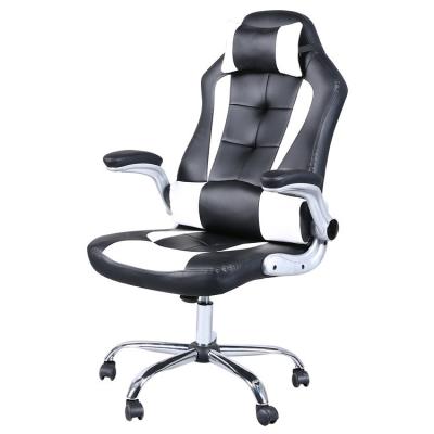 China Contemporary Comfortable Gaming Chair with Headrest and Lumbar Support for Adults White for sale