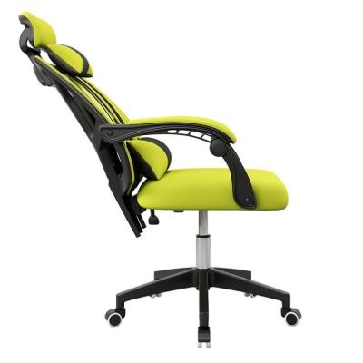 China High Back Mesh Rolling Swivel Reclining PC Chair Metal Gaming Chair for Home Office for sale