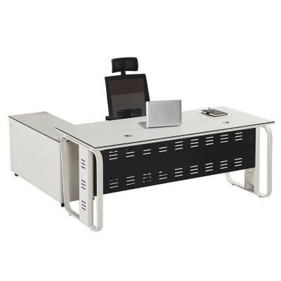 China Eco-Friendly Office Furniture Freestanding Executive Computer Desk for Home and Business for sale