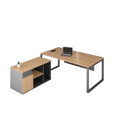 China One Container L-Shaped Home  Executive Office Computer Desk OEM for sale