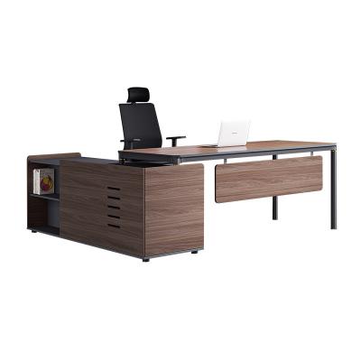 China Modern Design Style Large Class Table and Chairs Combination Modular Office Boss Desk for sale