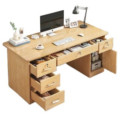 China Modern Luxury PANEL Wood Style Executive Desk for Customized Colors and End Office for sale