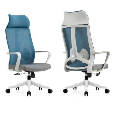 China Big Boss Modern Fabric Office Chair with Adjustable Lumbar Support and Metal Base for sale