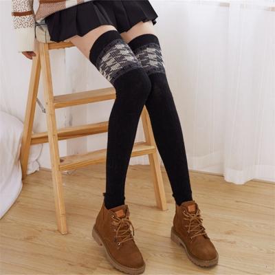 China QUICK DRY Custom Logo Womens Long Stockings Japanese Thigh High Socks Autumn Winter Over Knee High for sale