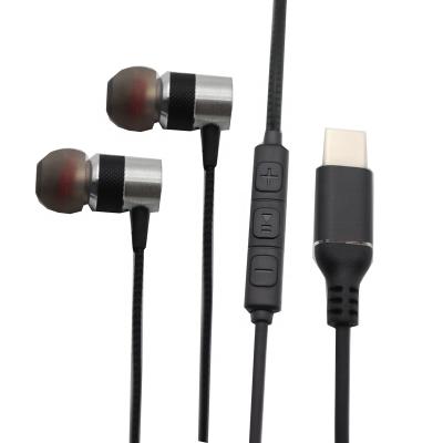 China Universal Type-C Earpods Handheld Earbuds In-Ear Mobile Phone USB-C Cable Free Headset for sale