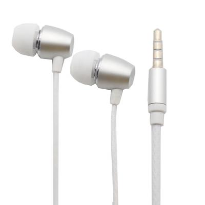 China 2020 In-ear Noise Canceling Sport Metal Stereo Headphones Wired Headphones With Microphone 3.5mm Earbuds for sale