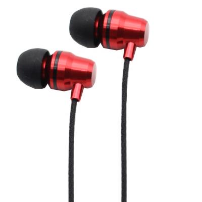 China Hot Selling In-ear Magnetic Metal Wired Earphones In-Ear Stereo Headset 3.5mm Earphone for sale