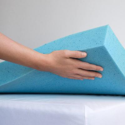 China High Quality Foldable Hotel Massage Gel Memory Foam Bed Topper Mattress for sale