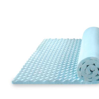 China Home Furniture 1.5 Inch Massage Gel Memory Foam Hotel Bed Mattress Topper for sale