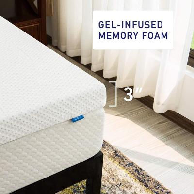 China Home Furniture Jack Collection 1in Luxury Bamboo Mattress Topper for sale