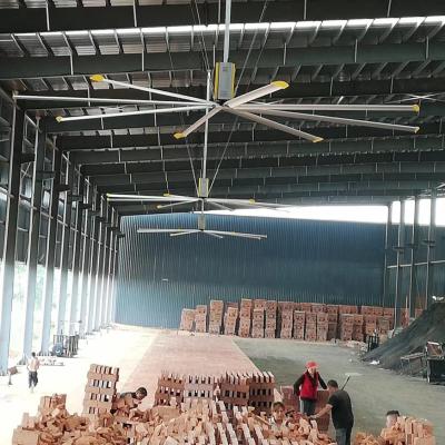 China Giant Industrial Warehouse Workshop Gymnasium Logistics Central hvls Fan Hvls Fan Hvls Industrial Ceiling Fan Big In Japan for sale