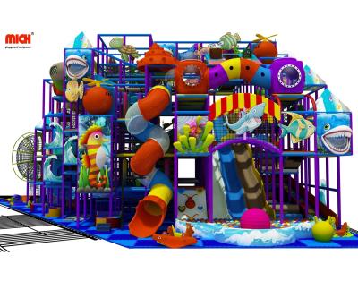 China PVC Mich Customized Commercial Themed Ocean Large Kids Indoor Maze for sale