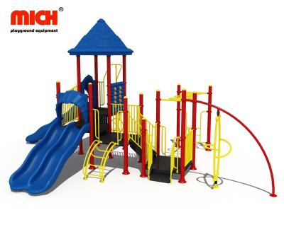 China Plastic Kids Outdoor Playground Mich Kindergarten Playground Playset for sale