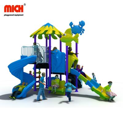 China Mich Sea Themed Children Anti-UV Small Outdoor Playset With Roof Tarp L5.3xW4.6xH4.3m for sale