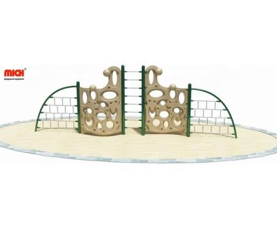 China New Mich Pitch Kids Outdoor Rope Climbing Structure L7.2xW0.7xH2.5m for sale