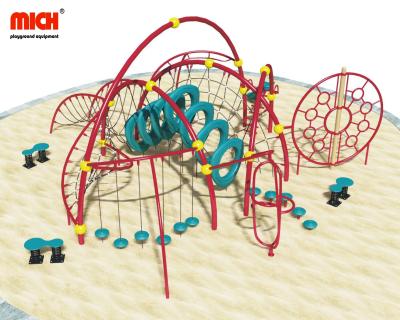 China Mich Kids Outdoor Rope Climbing Playground With Obstacles L8.8*W8.5*H3.8m for sale