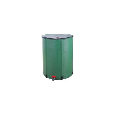 China 100L Plastic Collapsible Rain Barrel, Collapsible Reservoir Water Storage Container Water Collector With Spindle Filter for sale