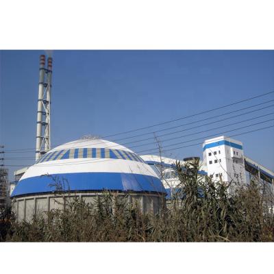 China Steel Structure Large Span Steel Structure Design Dome Space Best View Shed Roof Coal Storage for sale