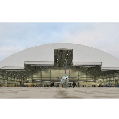 China Quick Installation IF Space Frame Customized Airplane Hangar Steel Aircraft Hangar For Sale for sale