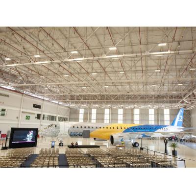 China Quick Installation SI Steel Structure Warehouse Space Frame Roof Hangar Aircraft Hangar Design for sale