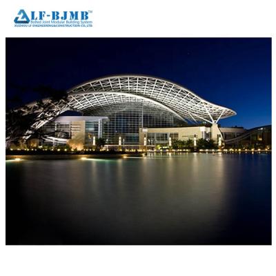 China Large Space Frame Coal Storage Clear Span Design For Shopping Mall Building Wedding Hall for sale