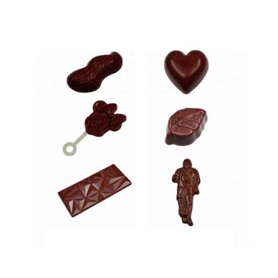 China Food Grade Polycarbonate Plastic Transparent Chocolate Mold for sale