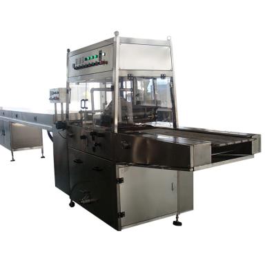 China food & Beverage Plant 2000KG Commercial Chocolate 9100W Coating Line for sale