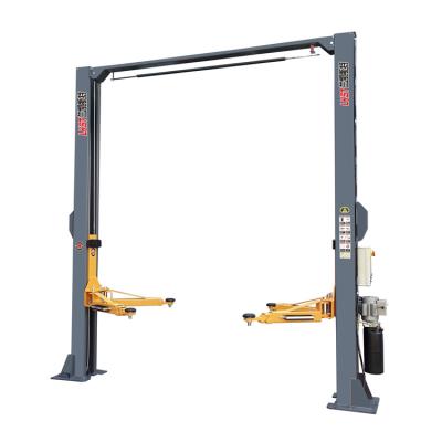 China 4.5T or 10000LBs 6 folds electric version clean floor car lifts vehicle lift for garage equipmentfactory product quality Assur 3650/2850*550*750/900mm for sale